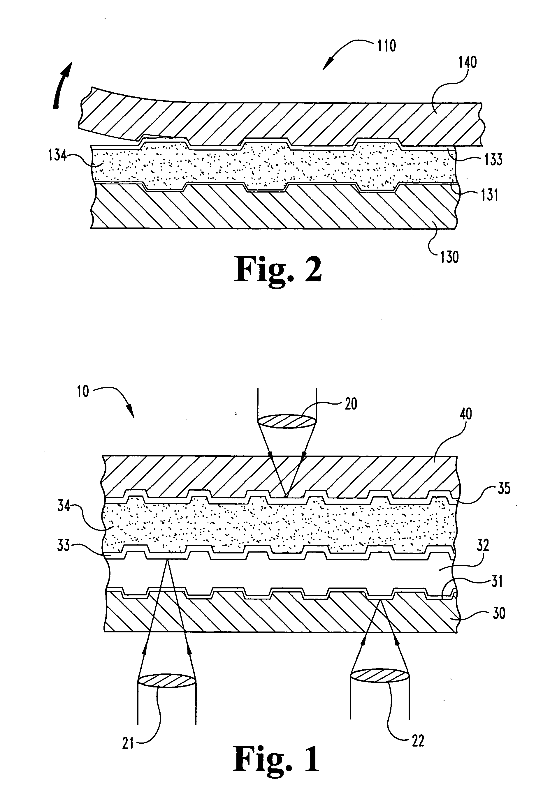 Multi-layer optical information storage medium and method of making the same