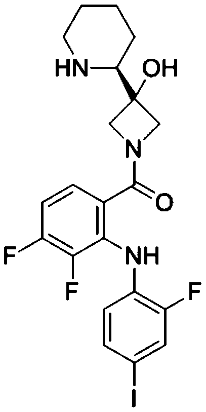 Application of cobimetinib in preparation of medicaments for treating tuberculosis