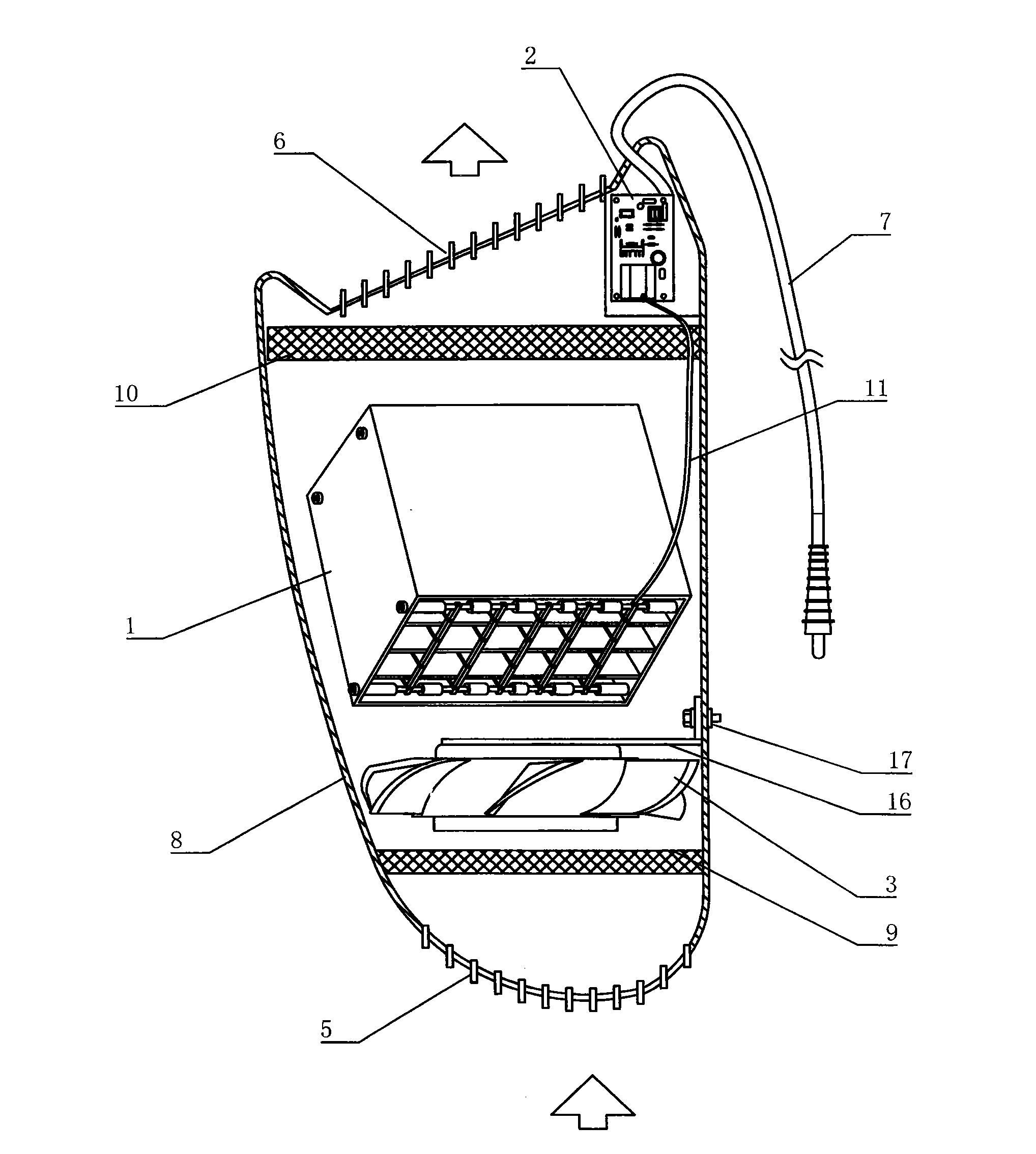 Plasma air disinfection purifier for automobile