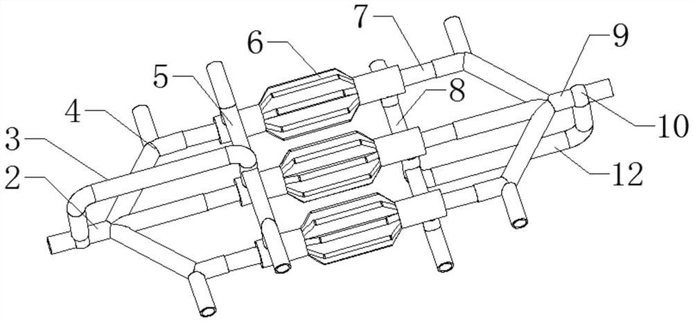 Finned heat exchanger of charging pile