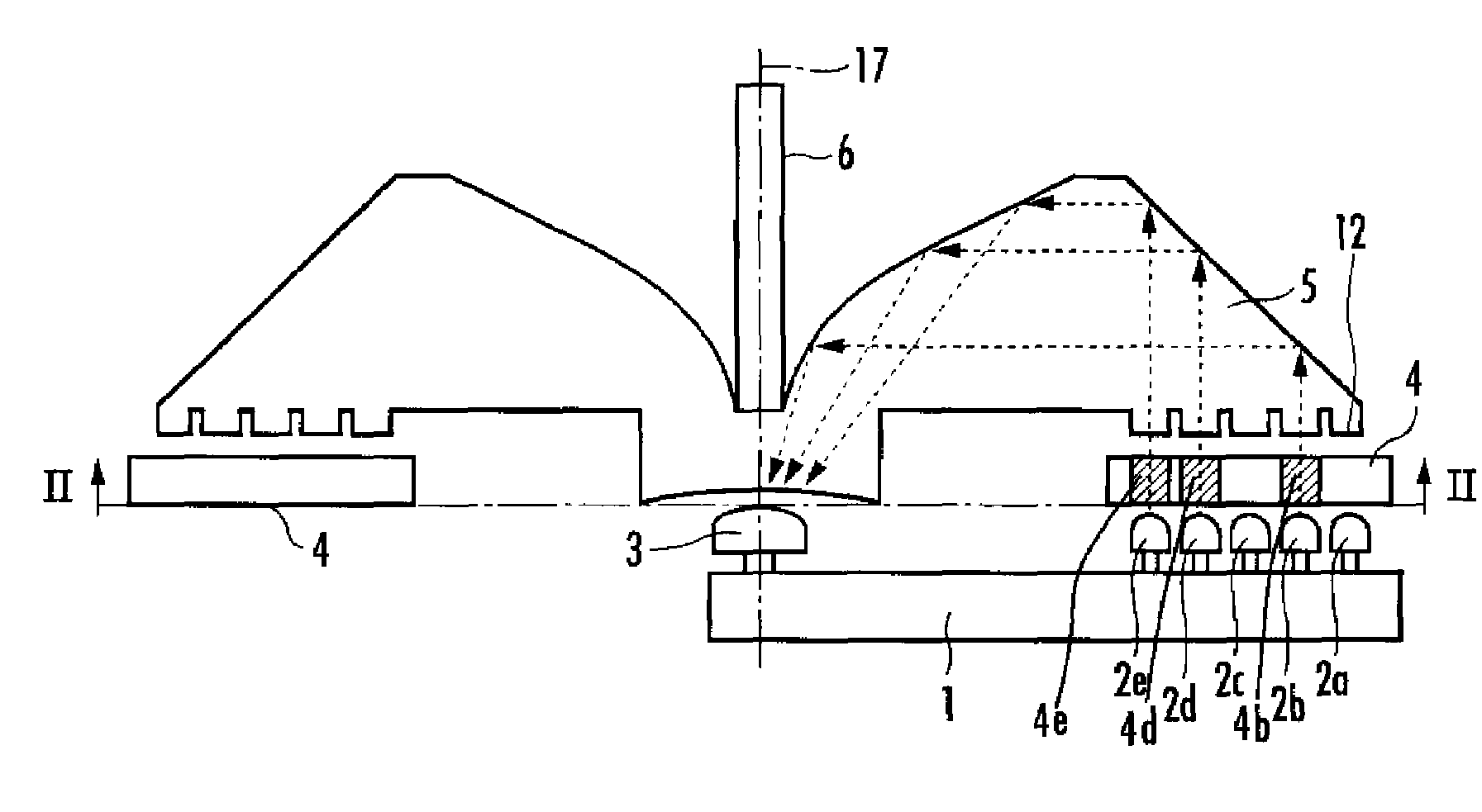 Optical absolute rotary encoder