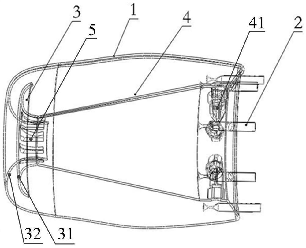 Supersonic speed dry-wet combined spiral bladeless dust collection and removal system and dust removal method thereof