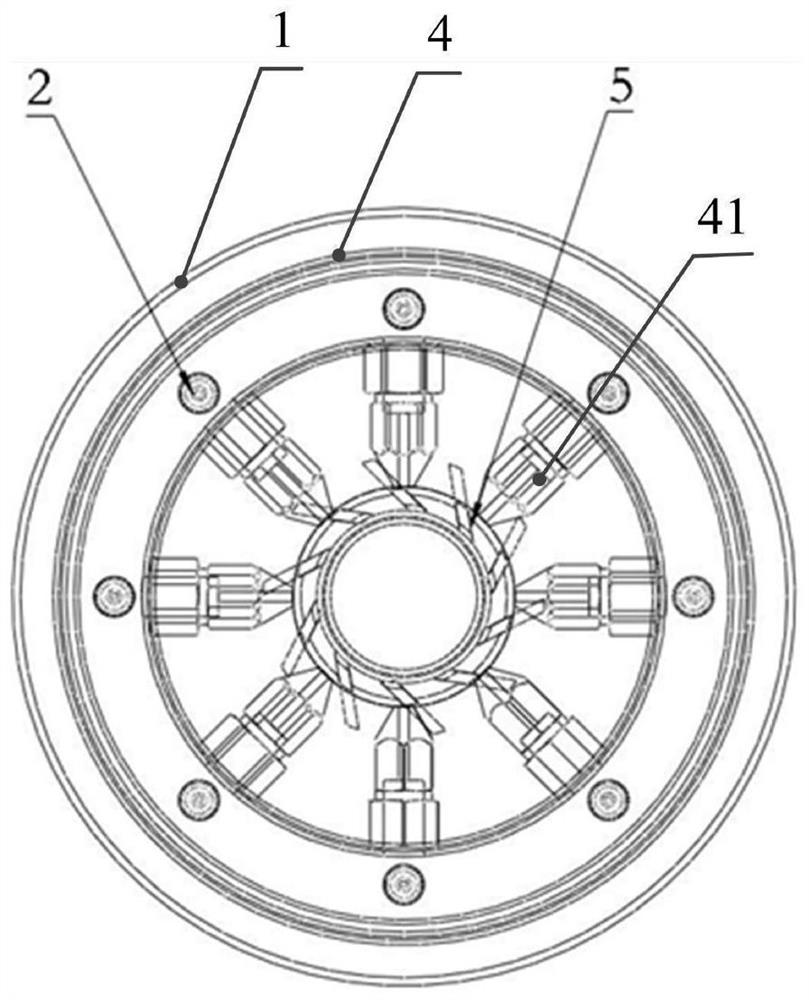 Supersonic speed dry-wet combined spiral bladeless dust collection and removal system and dust removal method thereof