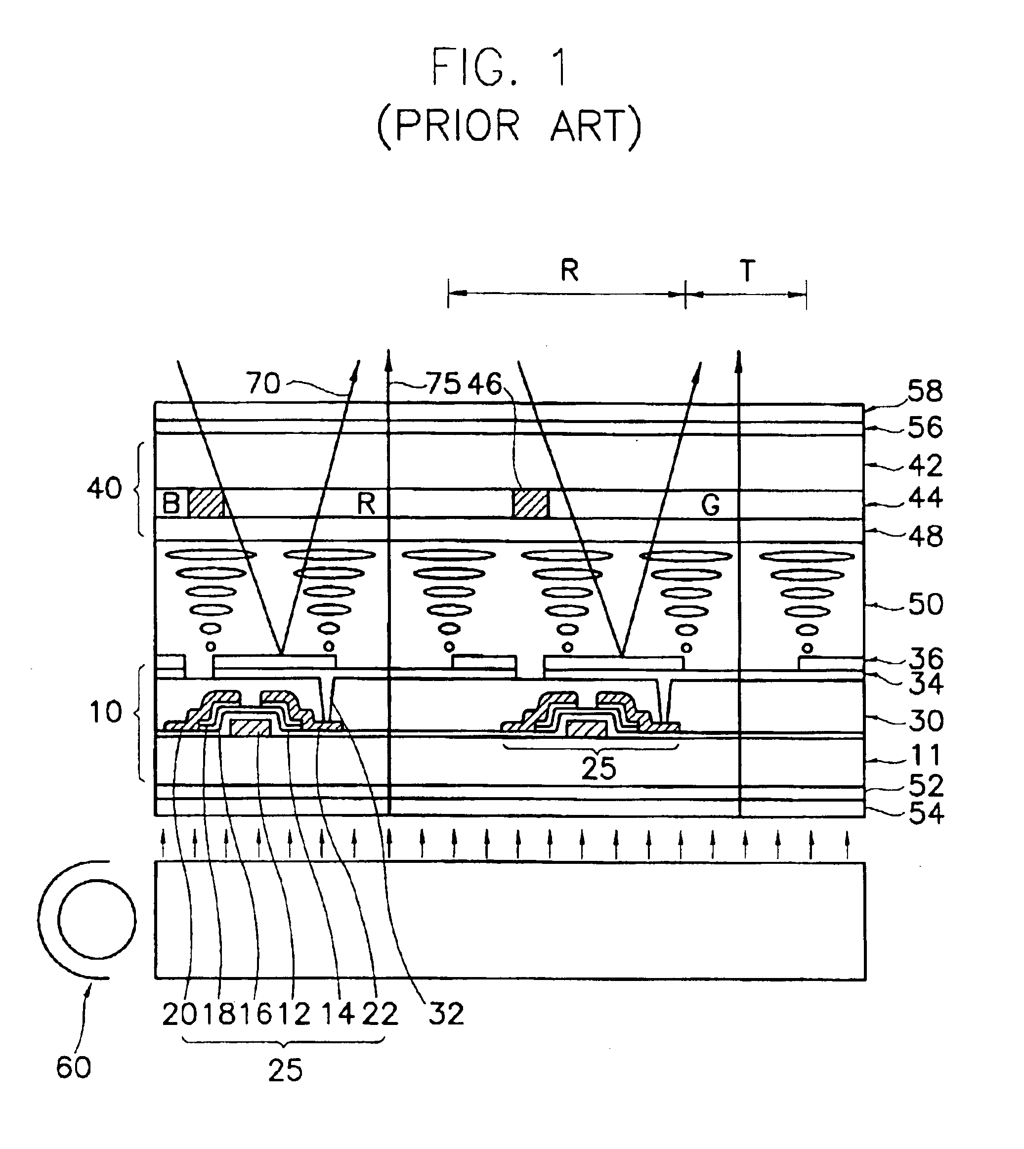 Transmissive and reflective type liquid crystal display