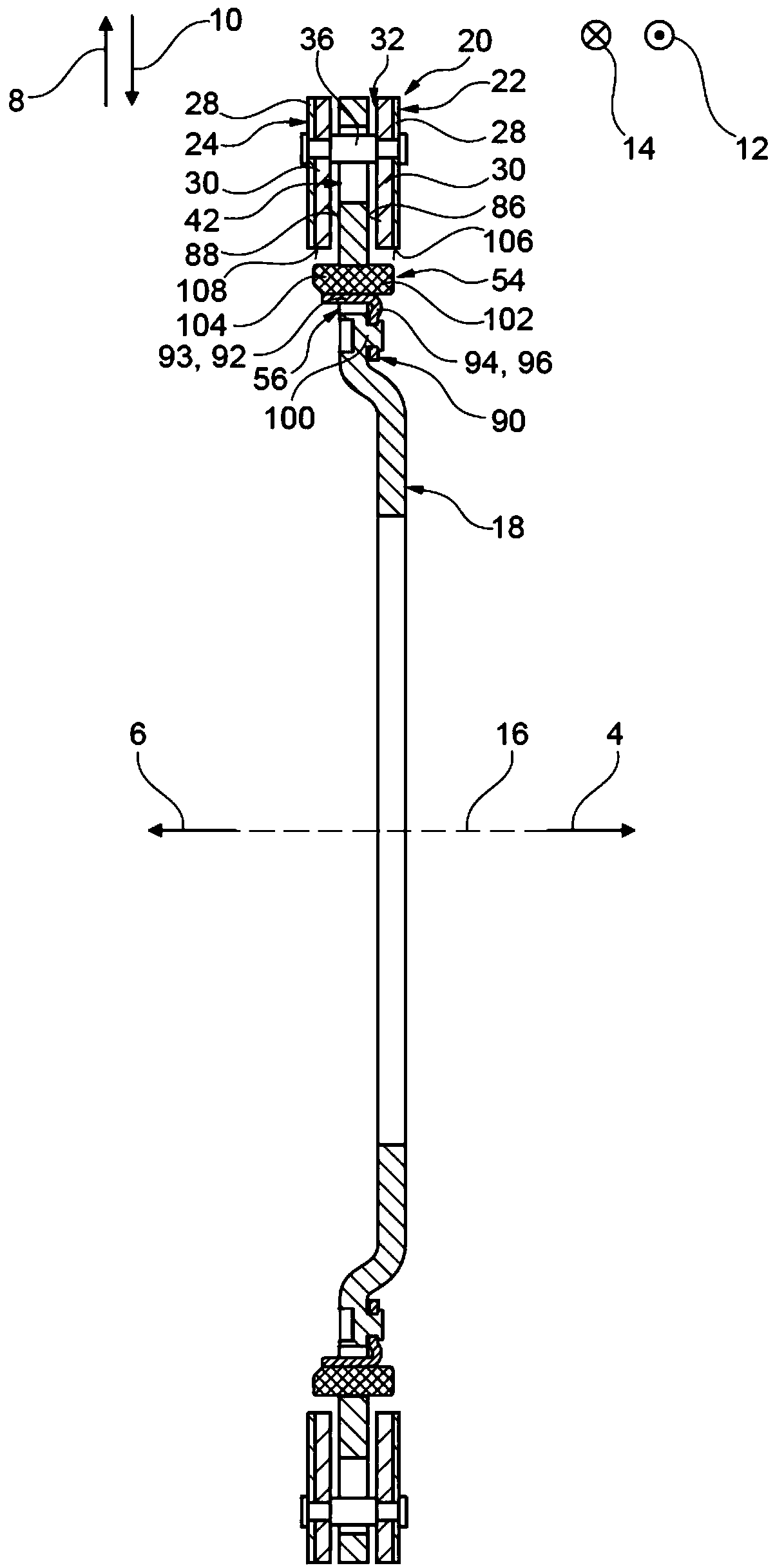 Centrifugal pendulum device and torsion damper with the same