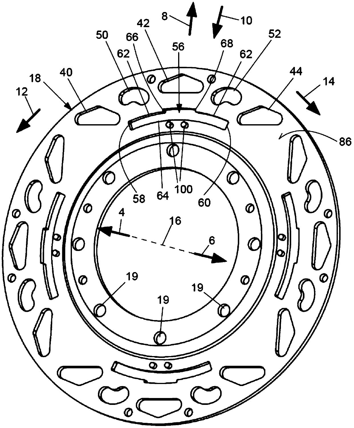 Centrifugal pendulum device and torsion damper with the same