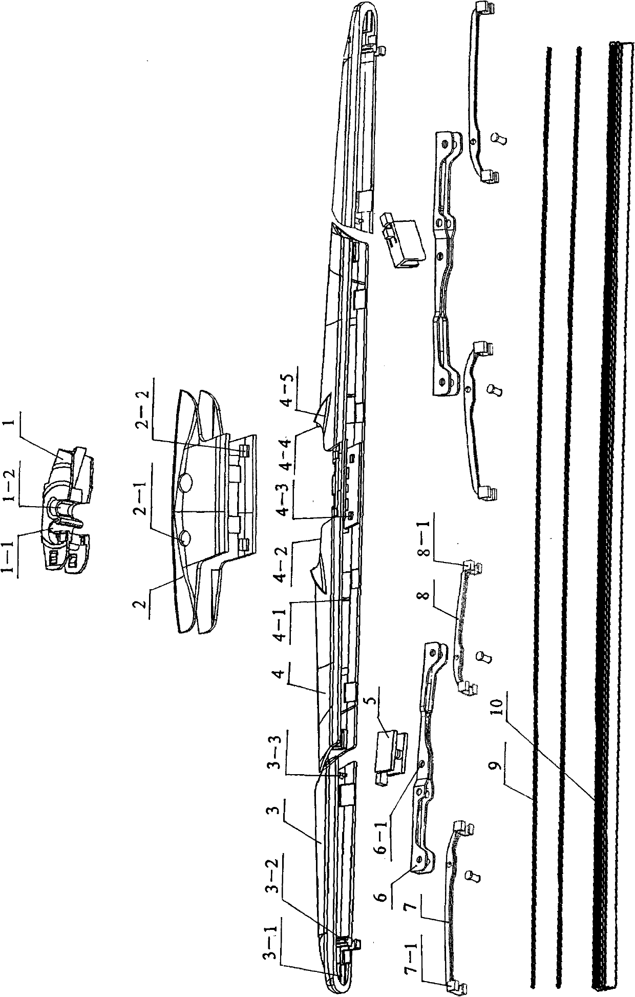 Windshield universal vehicle type cleaning device