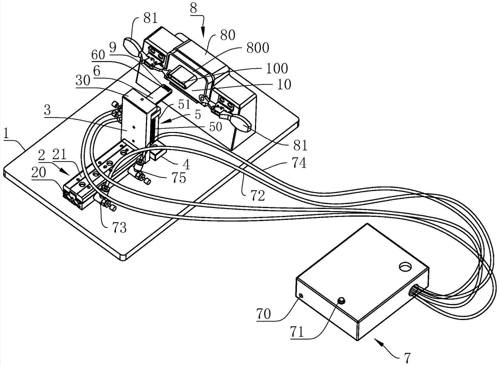 The method used to paste parts on the inner wall of the product