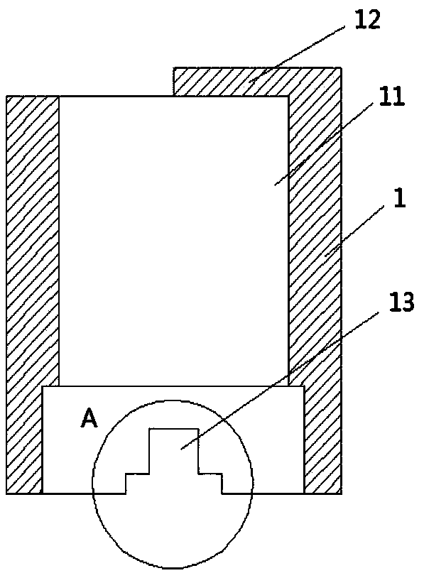 Simple large hole chamfering measurement tool