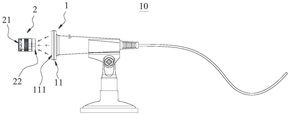 Pickup structure and use method thereof