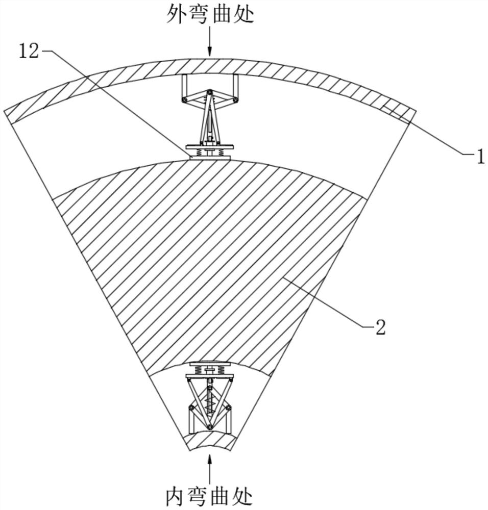 Anti-winding electric wire cable