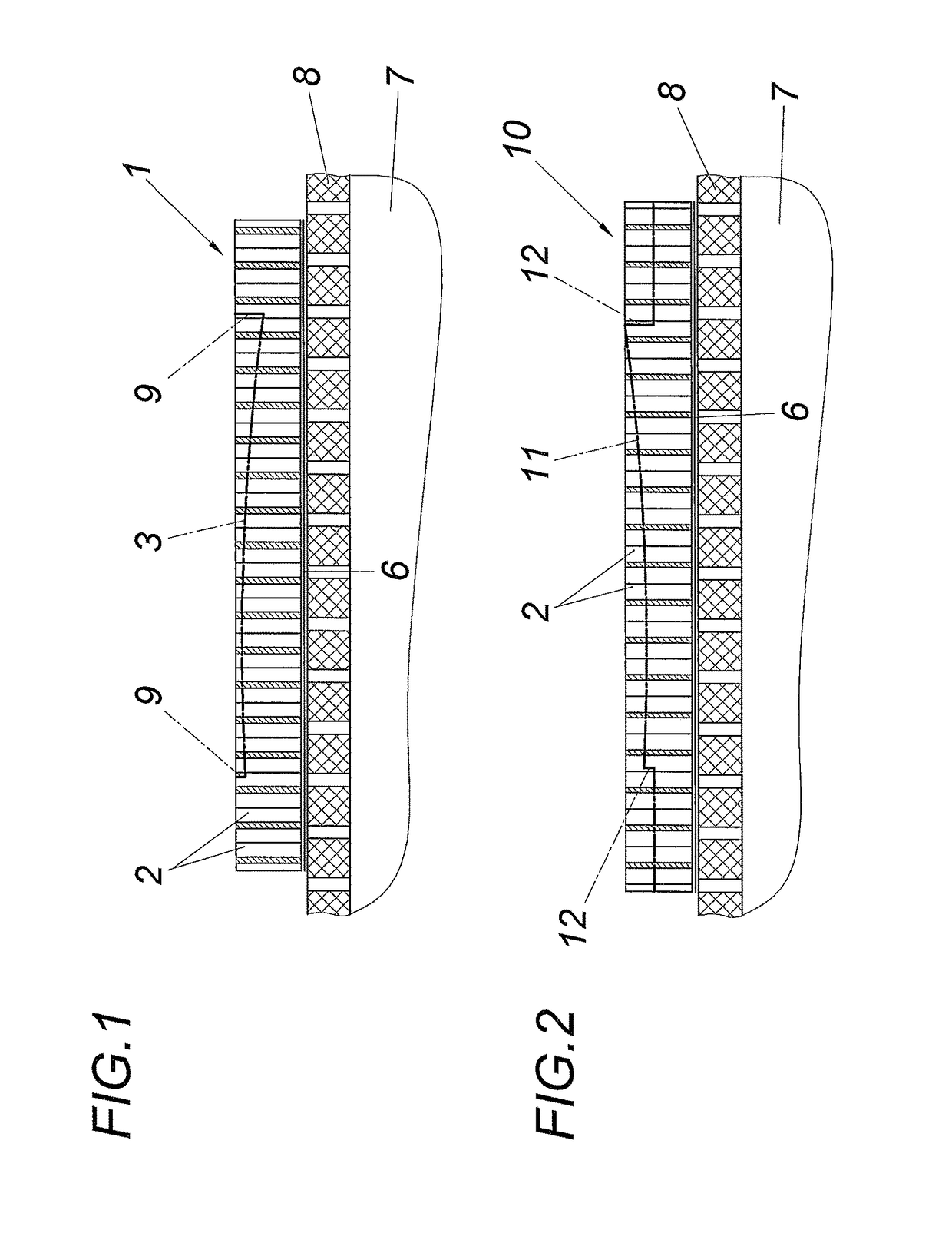 Chucking apparatus for a workpiece with honeycomb structure