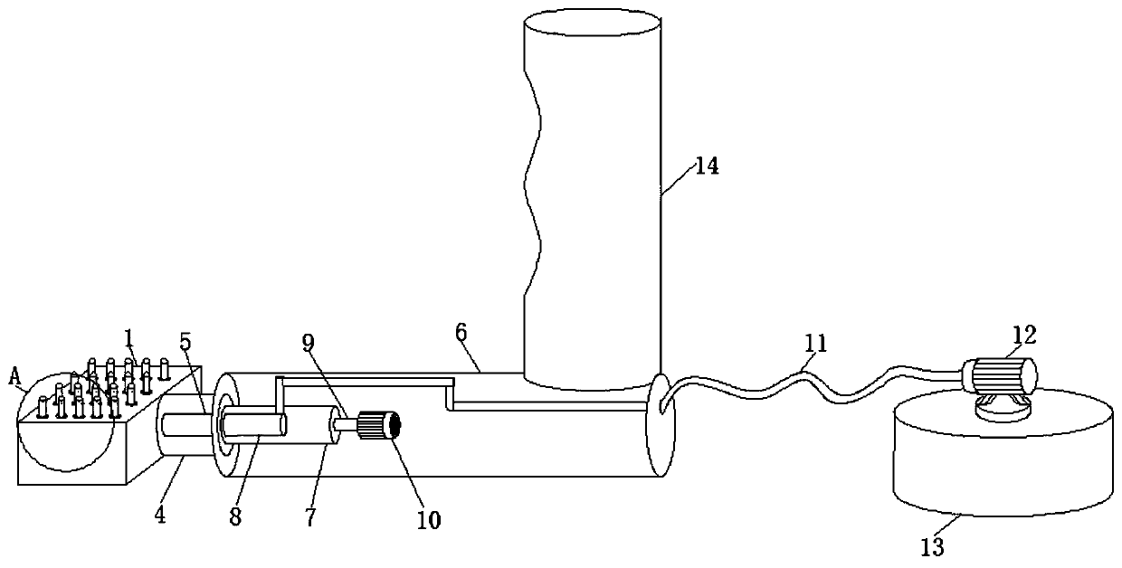 Cleaning spray bottle for oral operation