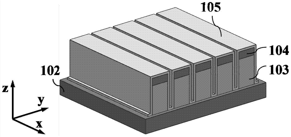 Strained sigesn fin photodetector