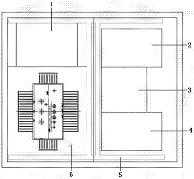 An assembled distribution substation