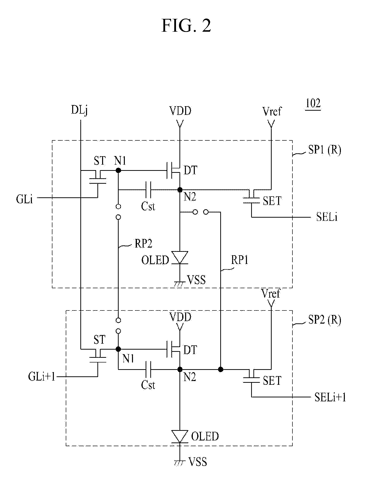 Organic light emitting display and repairing method of the same