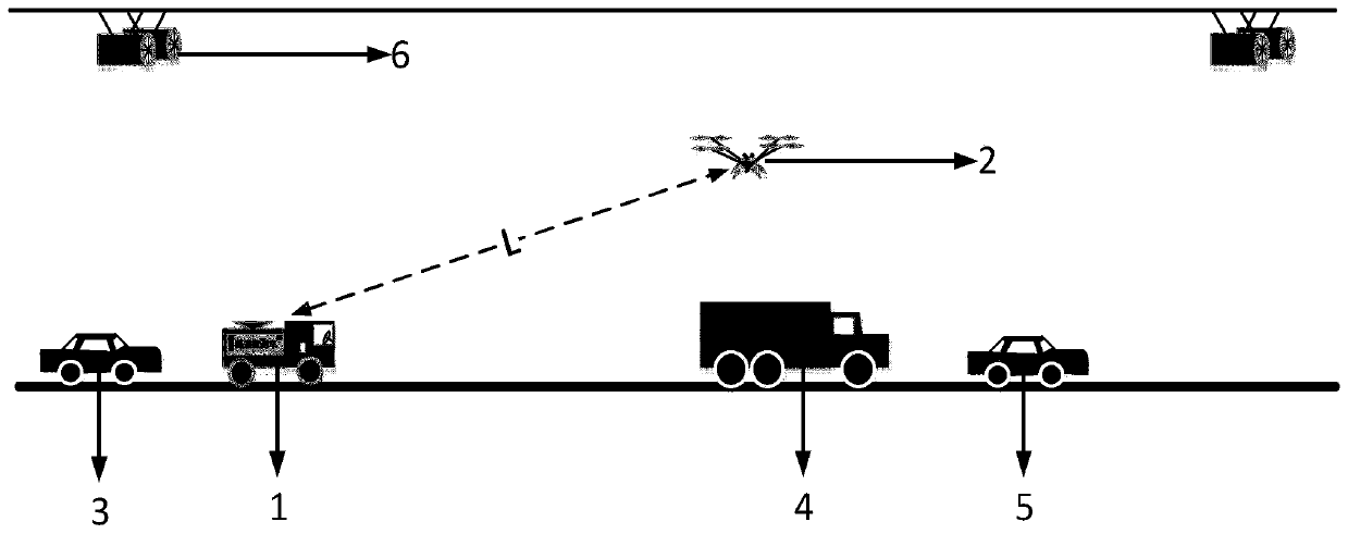 A separated tunnel high-definition video detection system and method