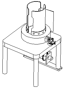 Anti-movement fixing device for CT photography in pediatric internal medicine department