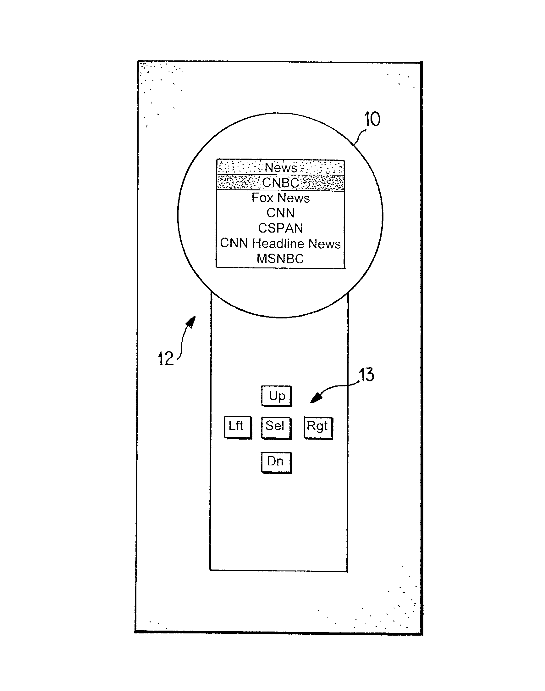 Dynamic television menu creation