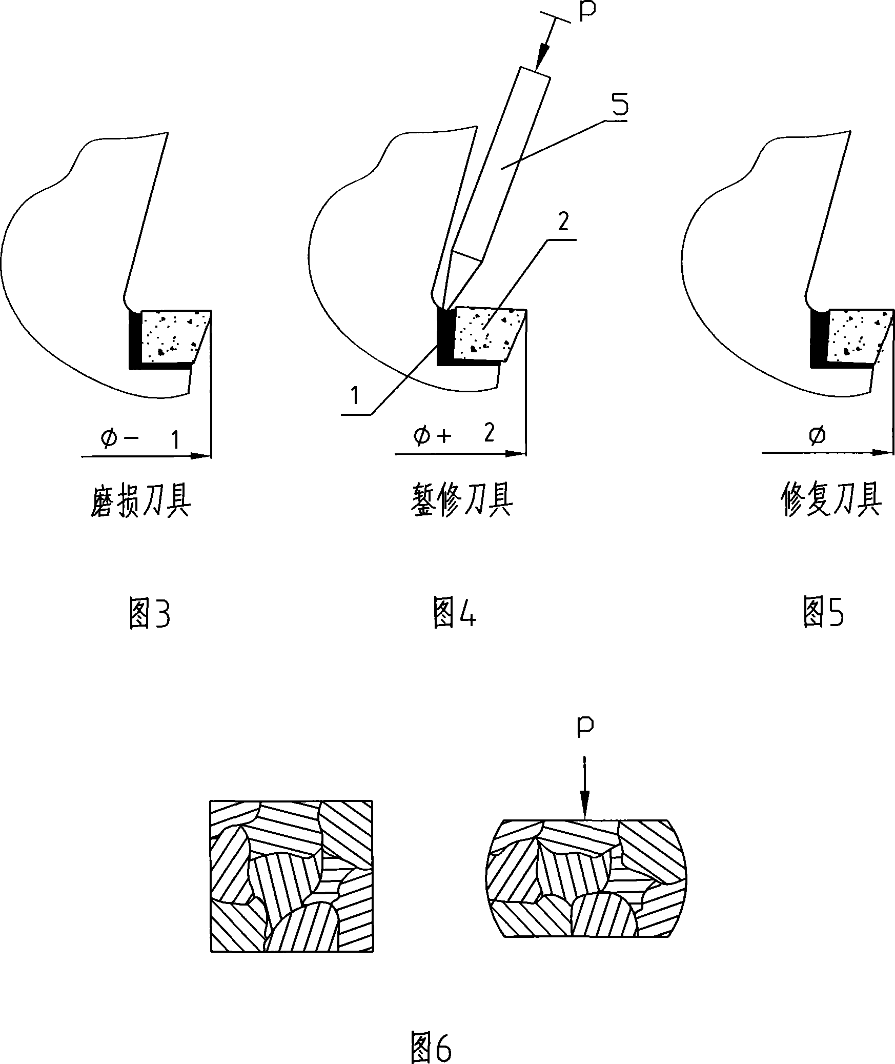 Method for carving cutting tool