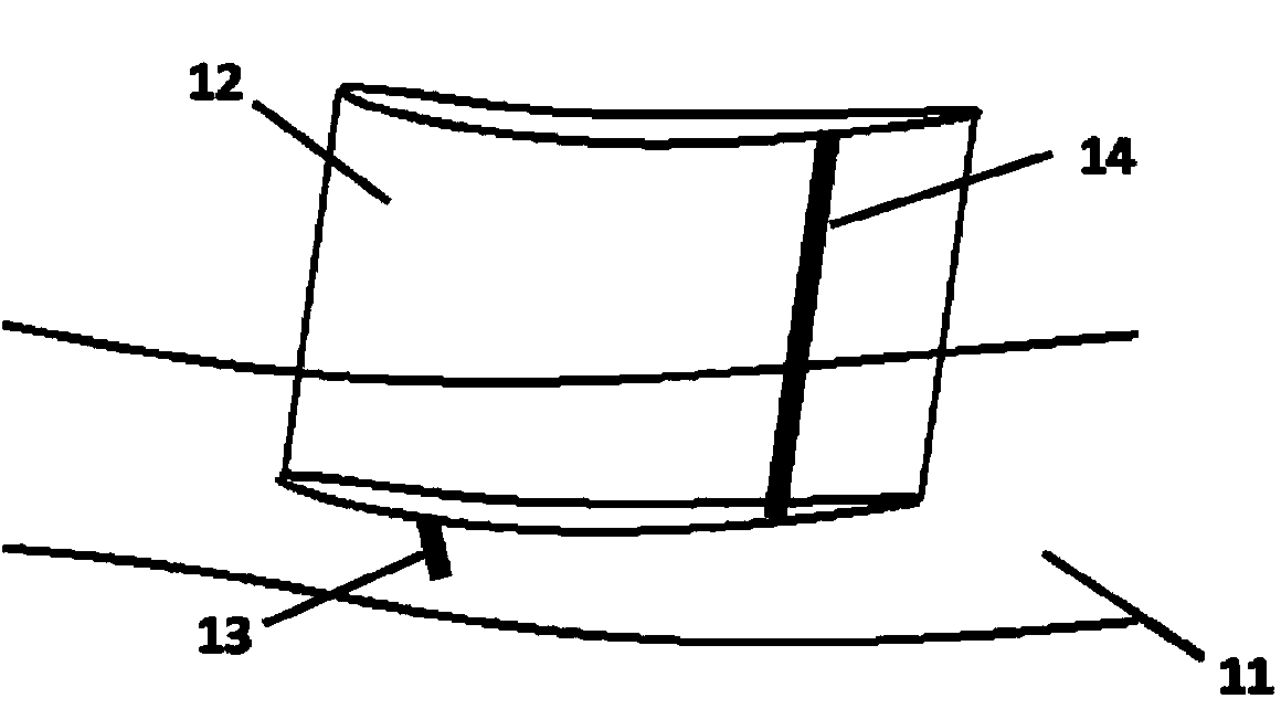 Combined suction layout method for controlling compressor stator corner separation