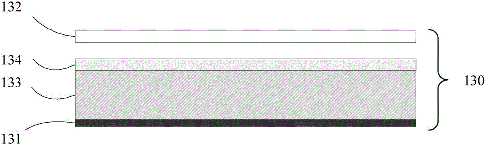 Pressure induction detection device, electronic equipment and touch display screen