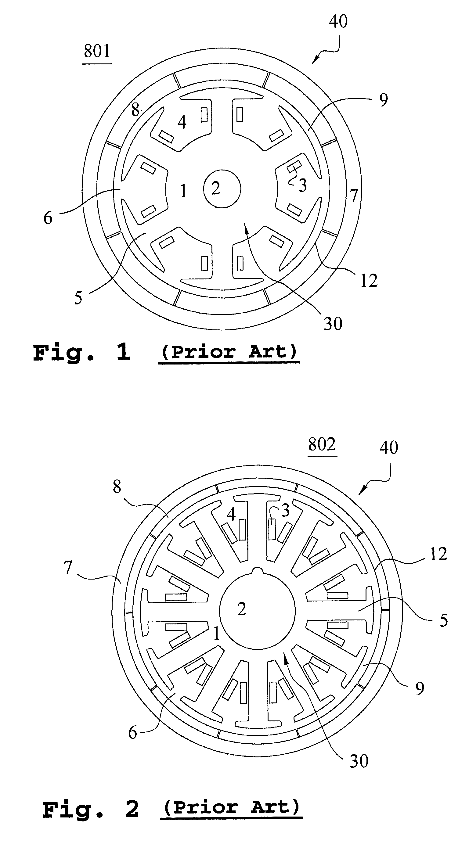 Permanent magnet rotary structure of electric machine