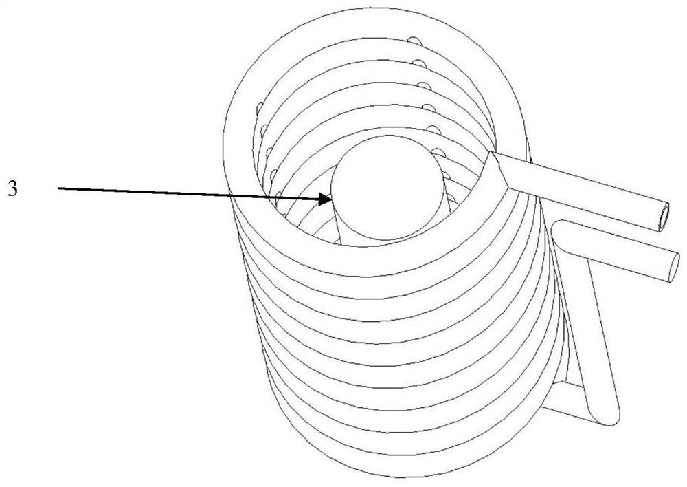 Method and device for optimizing surface residual stress of metal part based on electromagnetic induction heating and rapid surface cooling