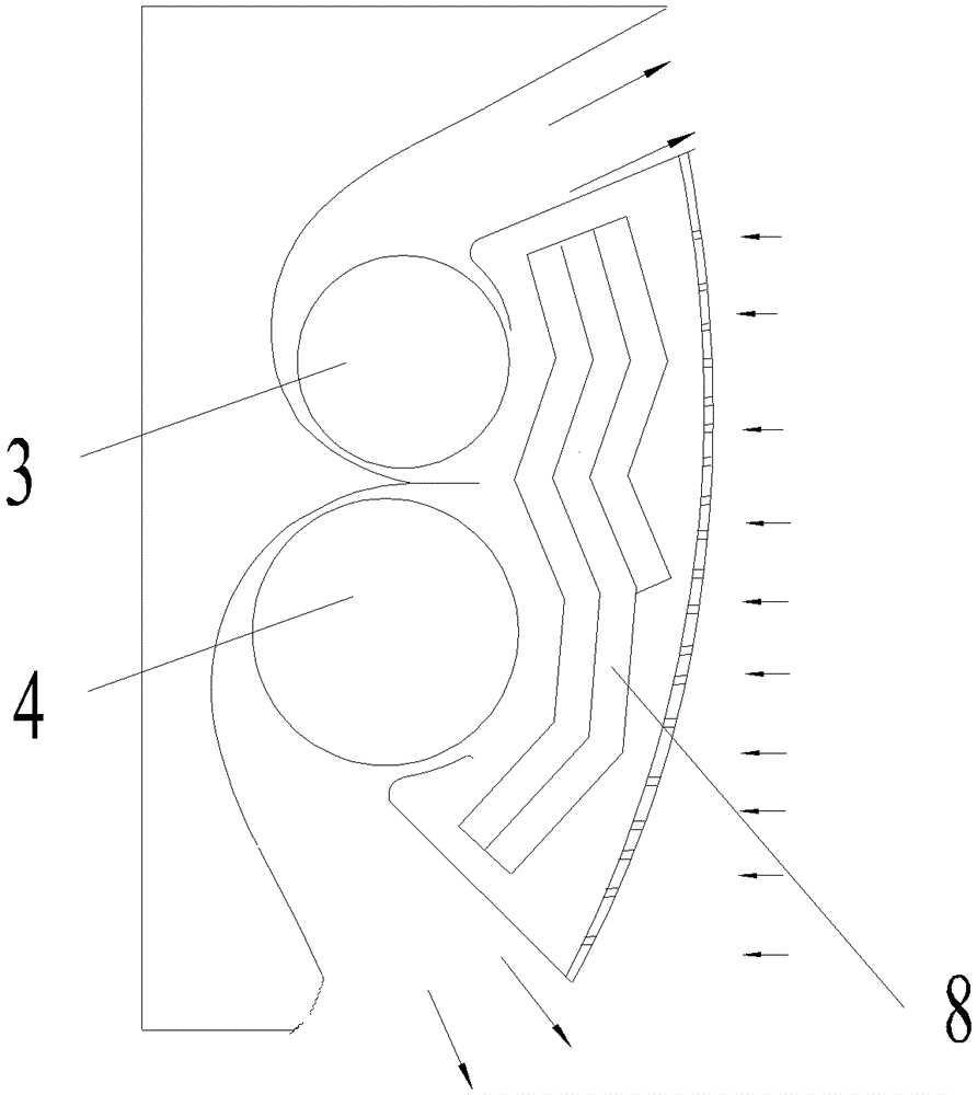 Up and down air conditioner