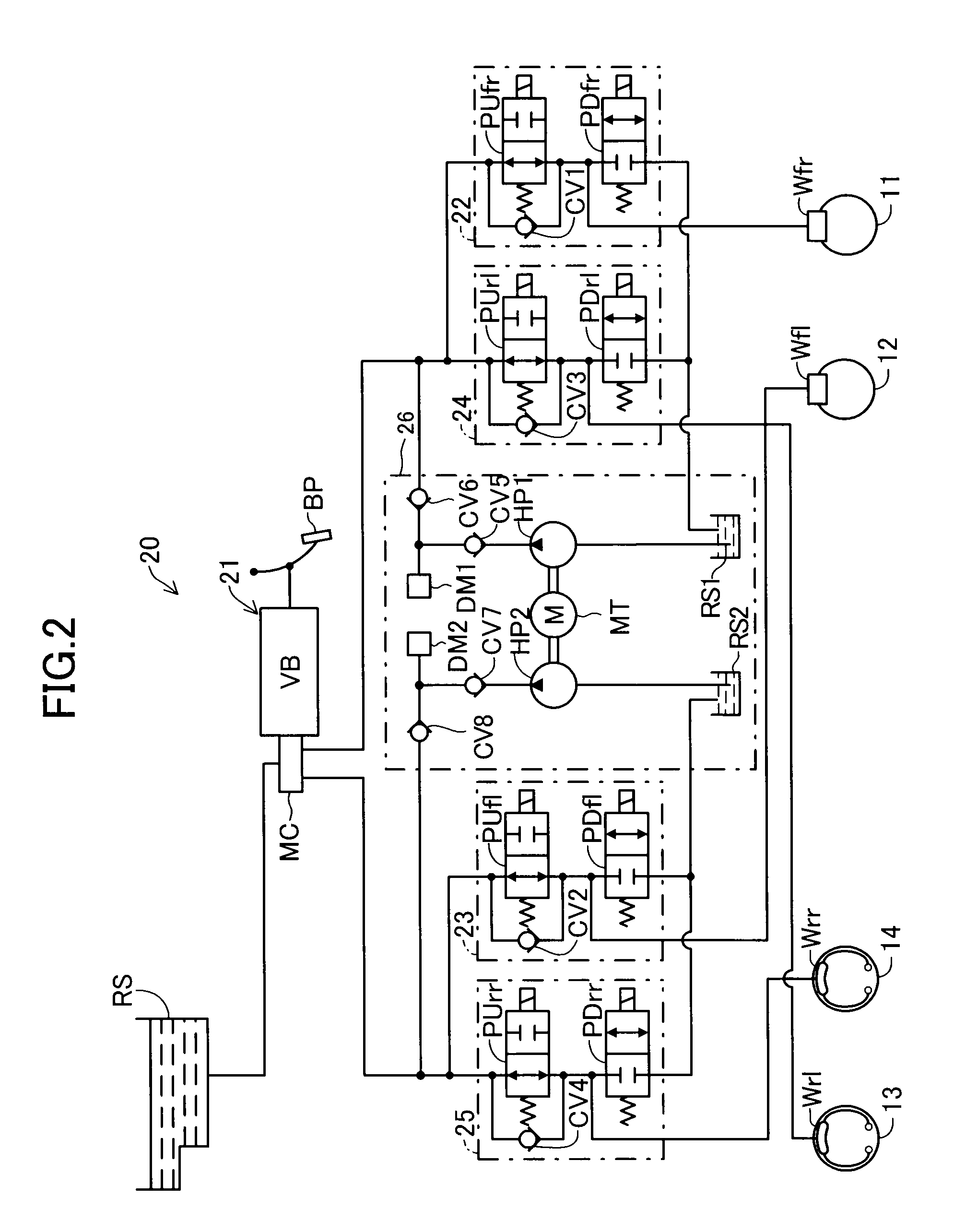 Braking apparatus for vehicle