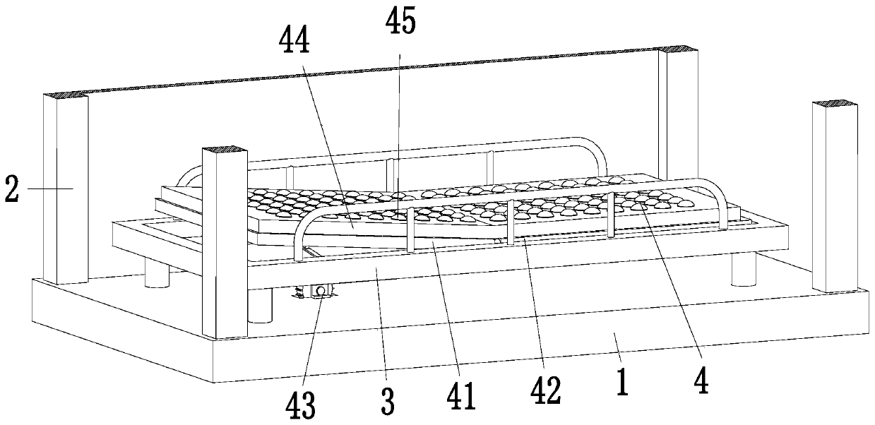 Portable suspended mobile neonatal jaundice therapeutic apparatus