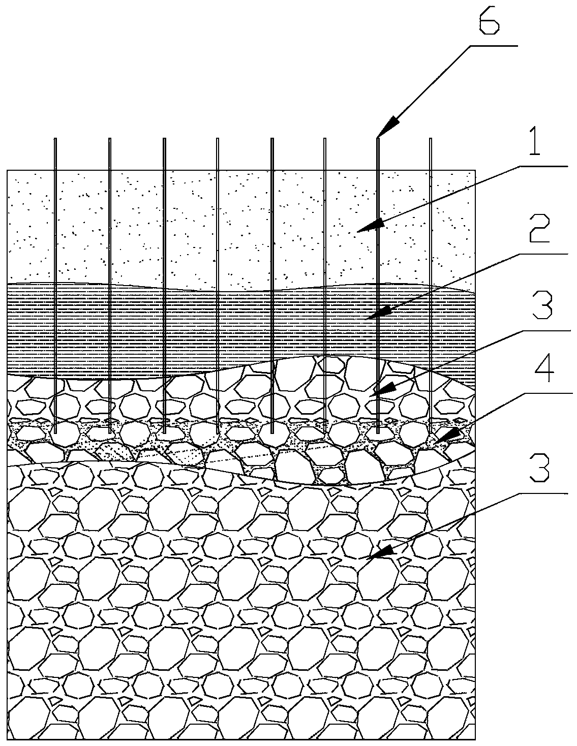 Material for farmland transformation, and using method thereof