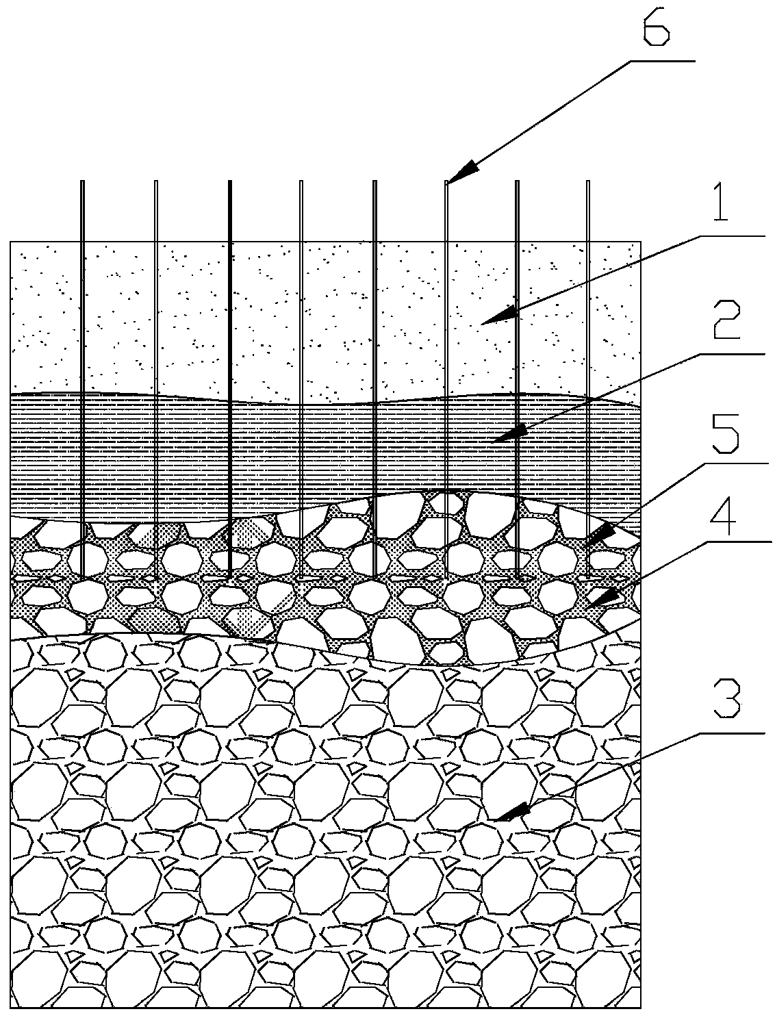 Material for farmland transformation, and using method thereof