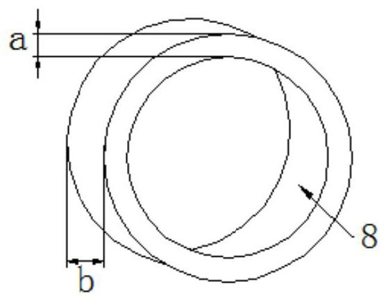 A cooling device for bearing forgings