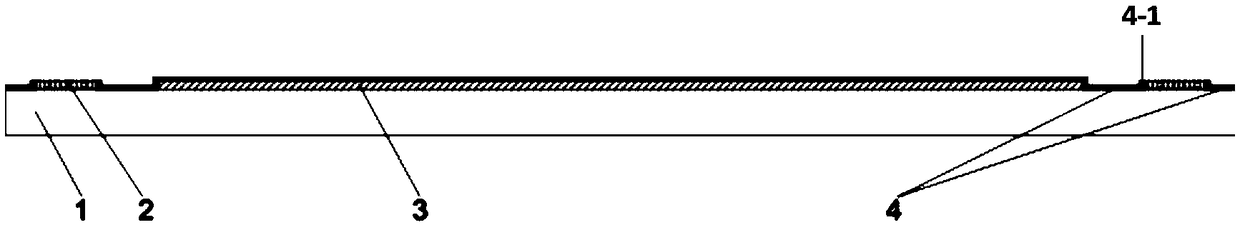 Non-refrigeration infrared polarization detector pixel structure and preparation method