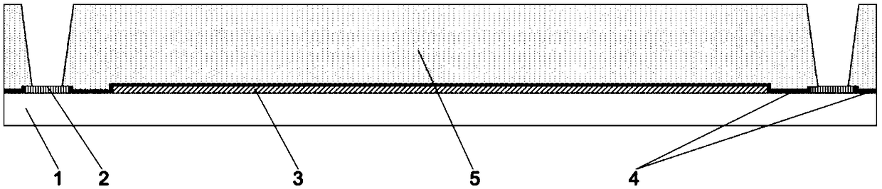 Non-refrigeration infrared polarization detector pixel structure and preparation method