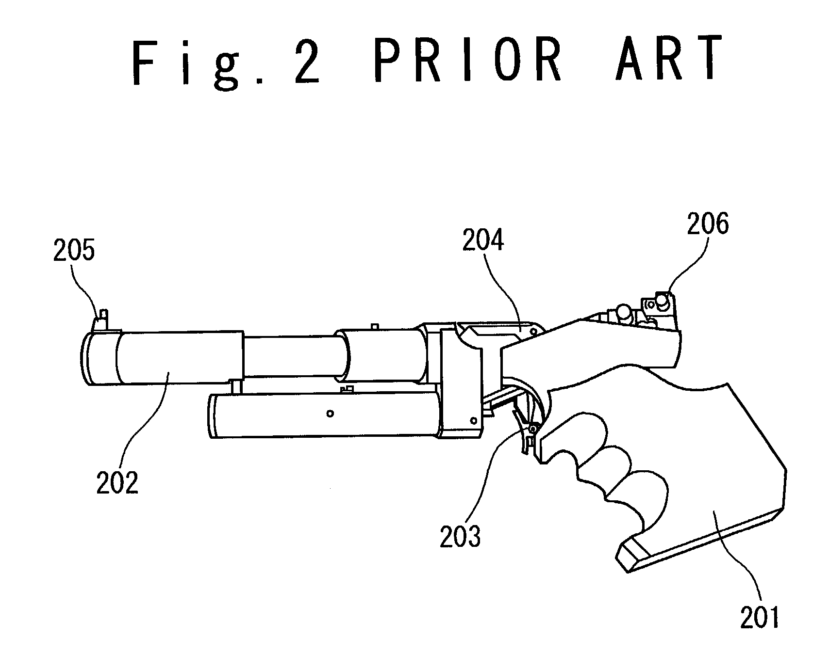 Light gun for pistol and rifle