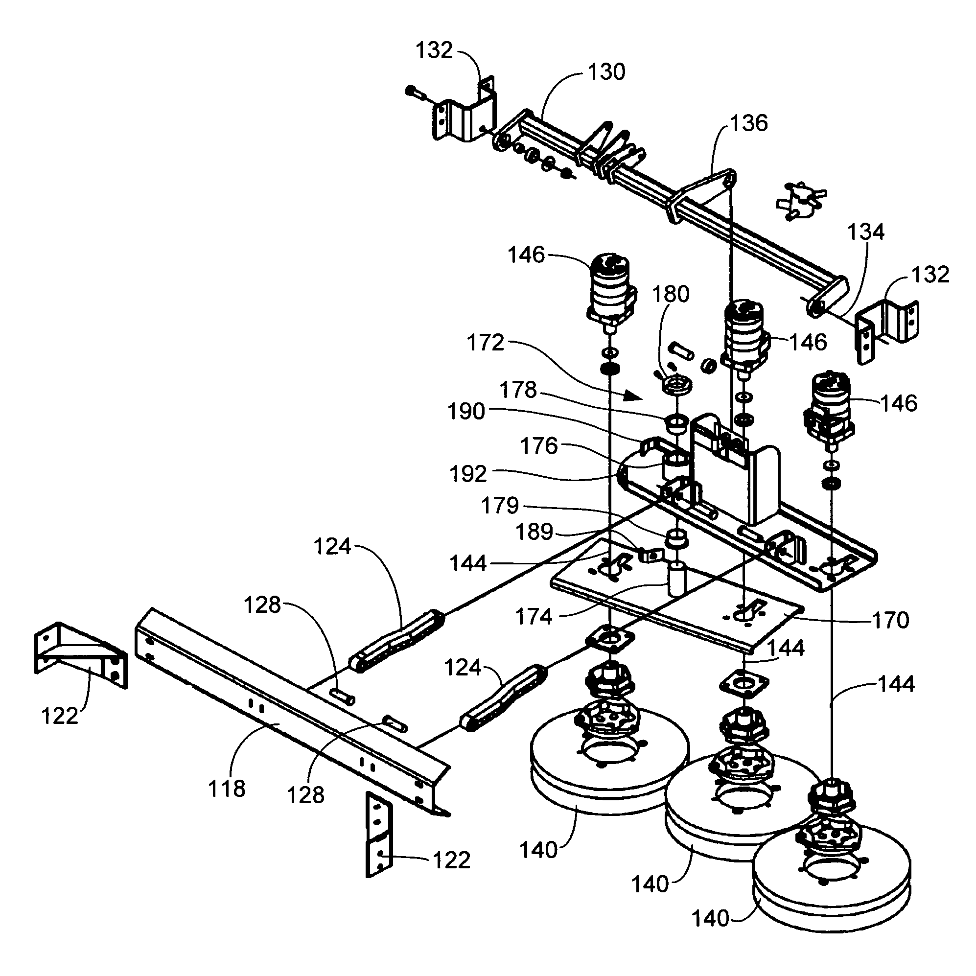 Floor cleaner scrub head having a movable disc scrub member