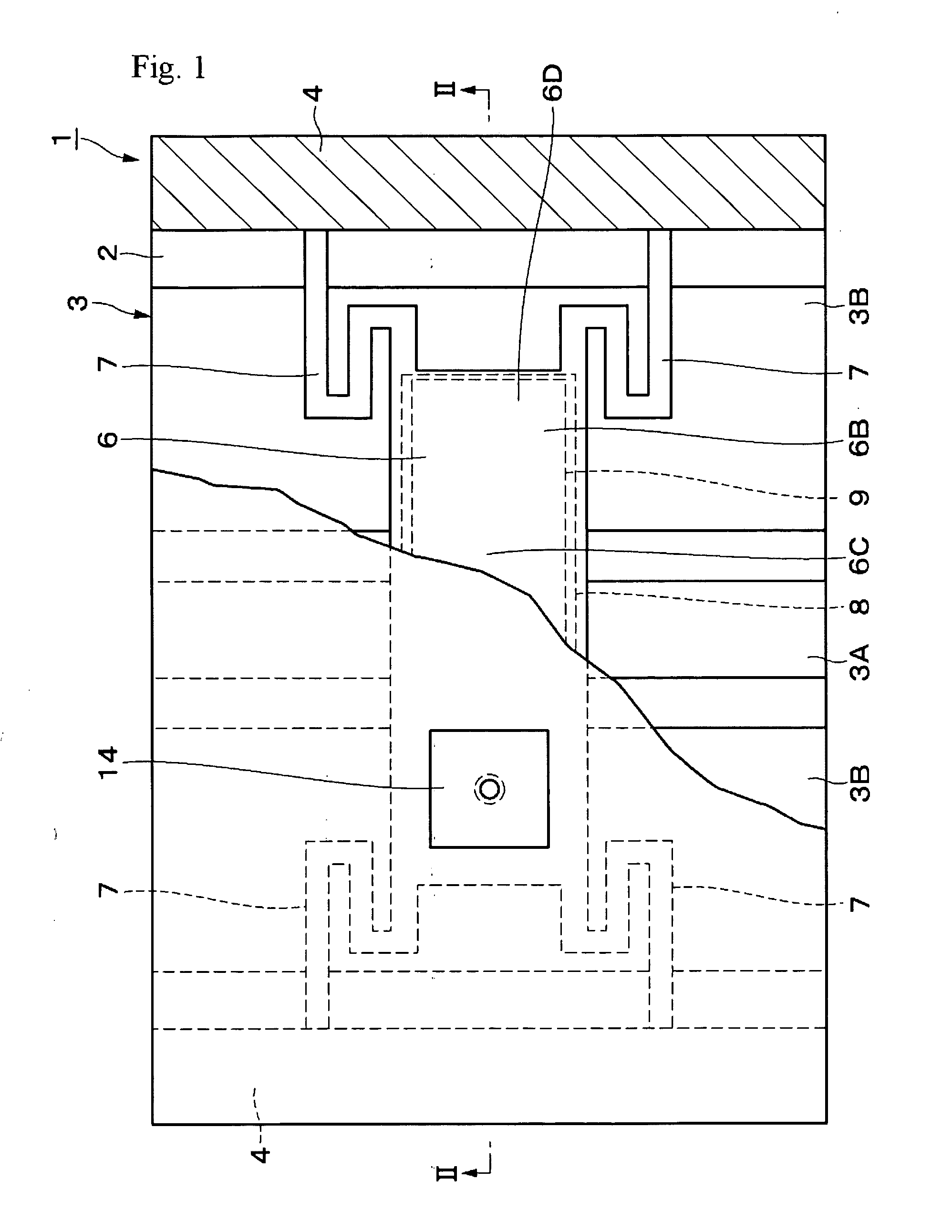 Variable capacitance element