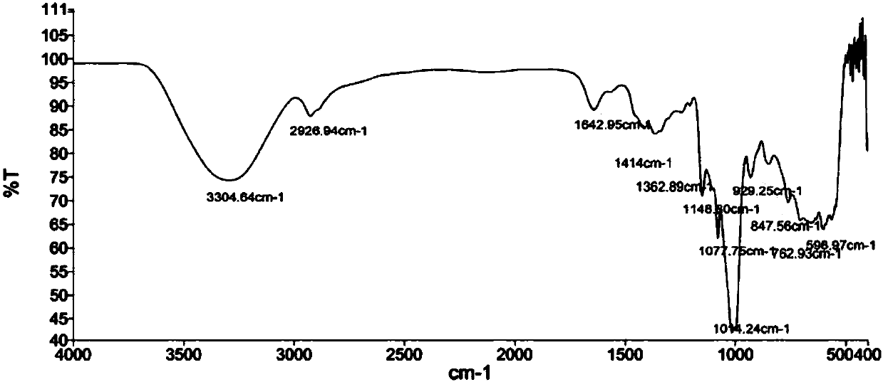 Homogenous polysaccharide with immunoregulatory activity and preparation method thereof