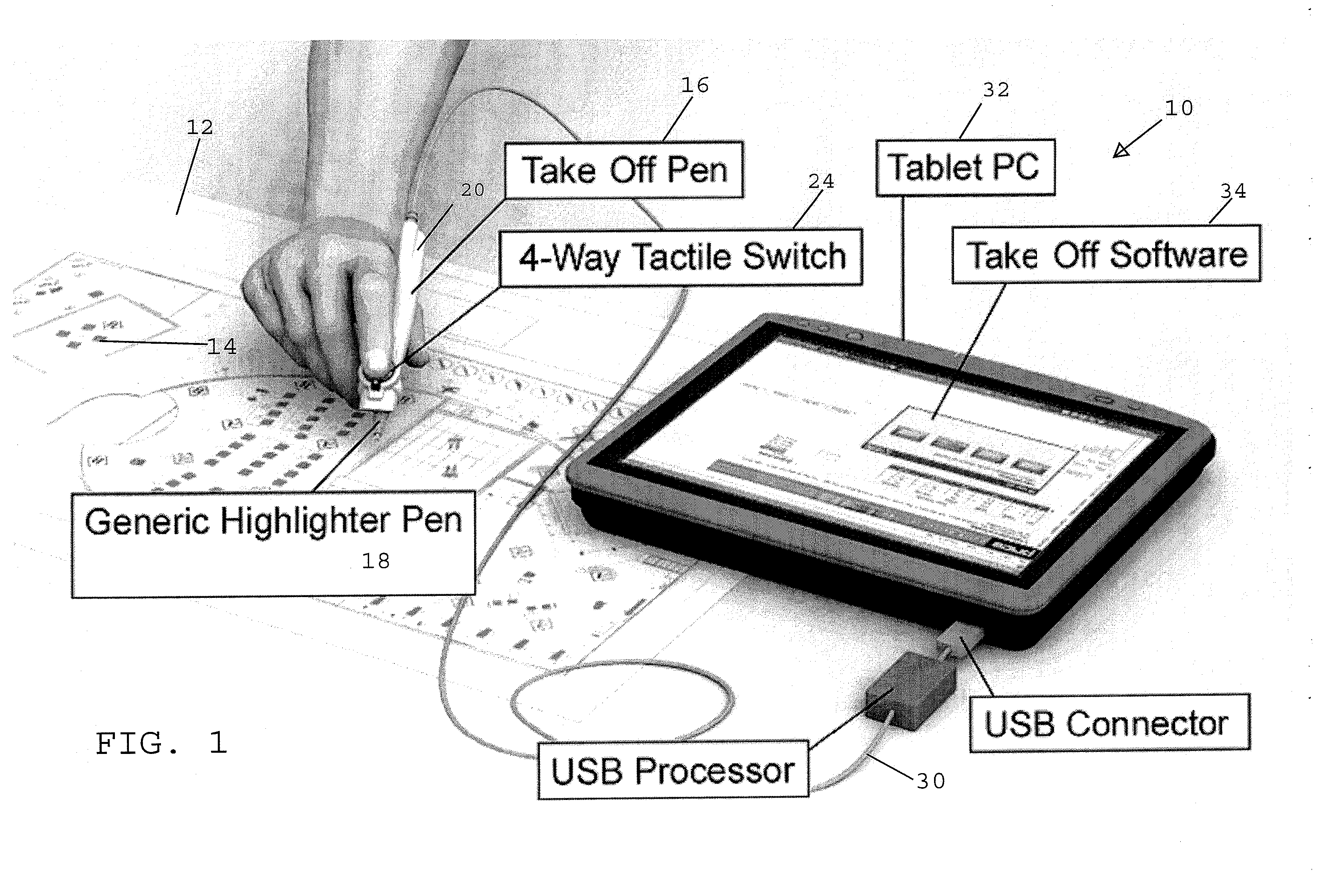 Drawing Take Off System