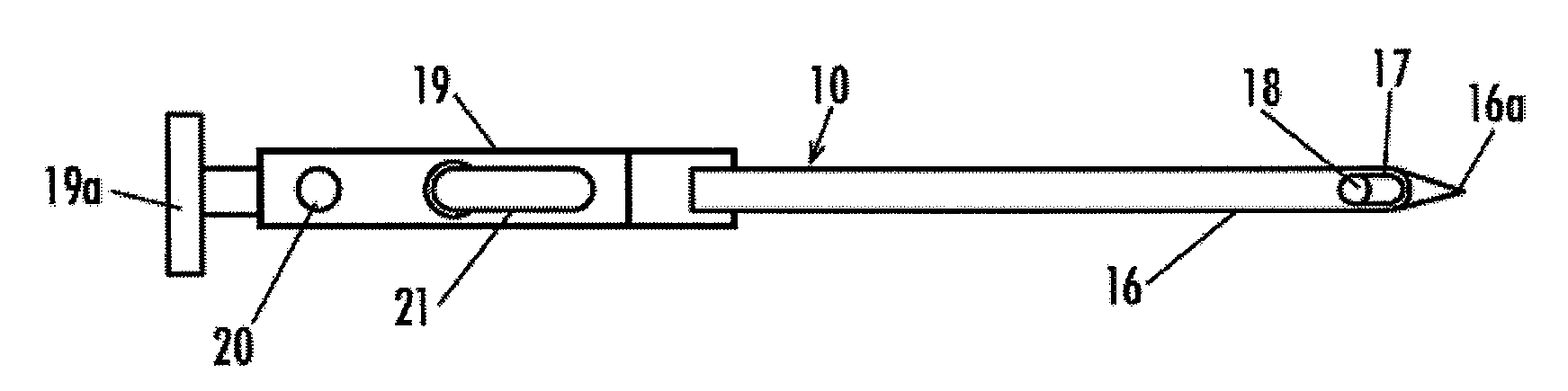 Method for drilling angled osteal tunnels