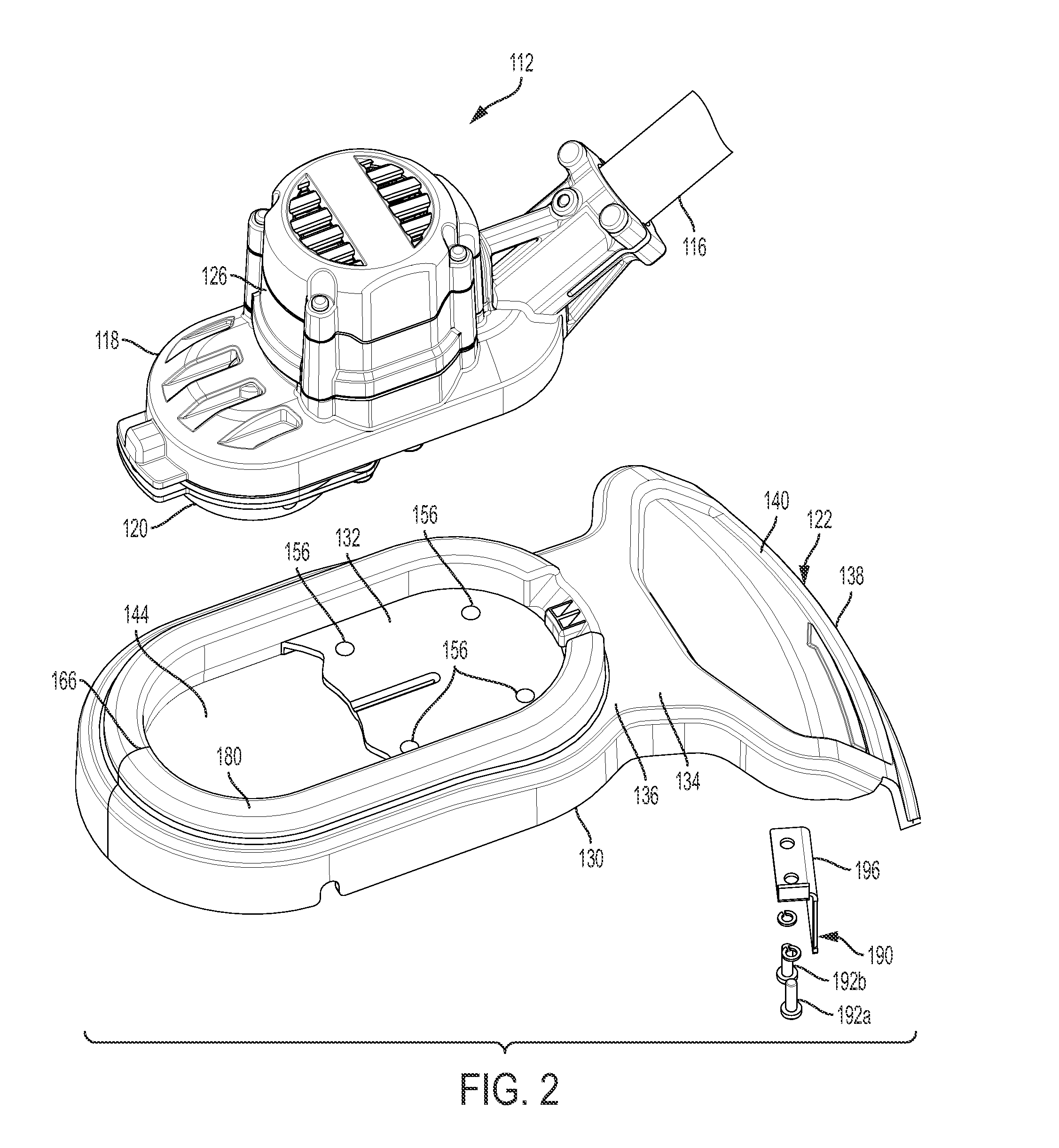 String trimmer with adjustable guard assembly