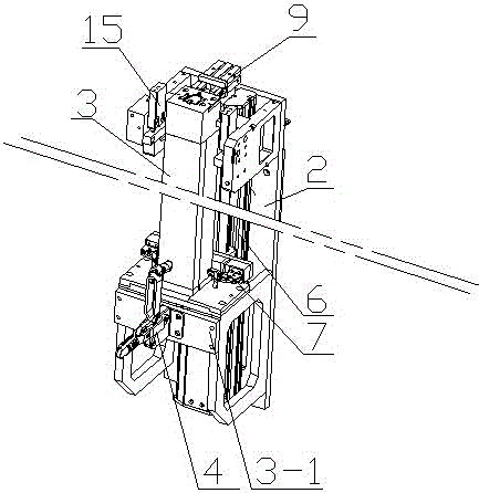 An automatic feeding system for automobile glass base