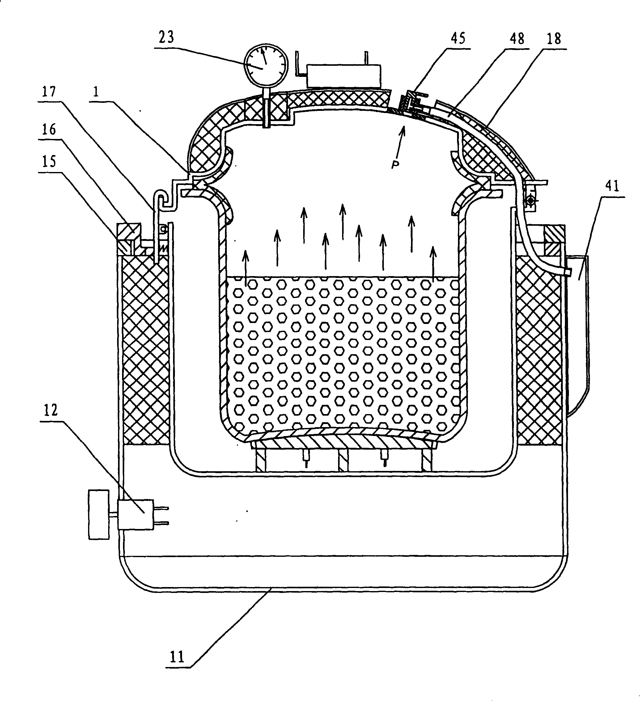 Electric pressure cooker capable of controlling pressure precisely