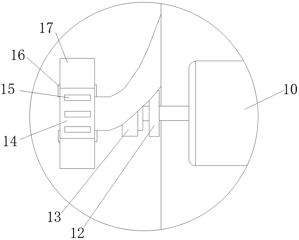 Drum-type shot blasting machine