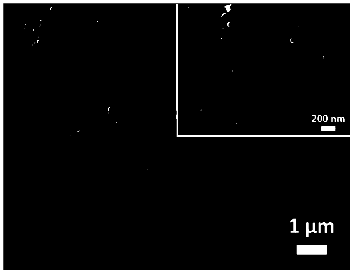 Carbon-coated titanium potassium phosphate nanoparticles and its preparation method and application