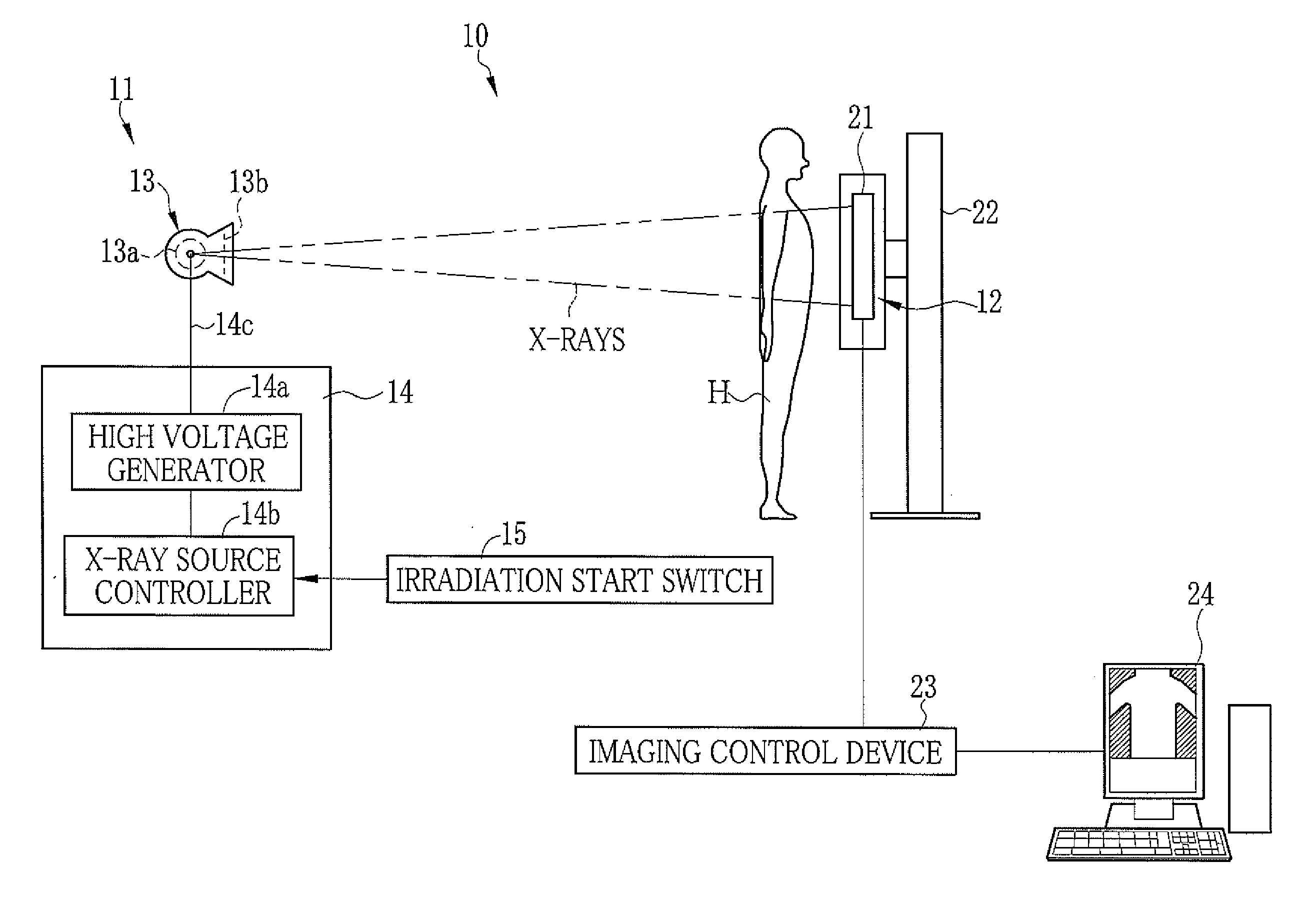 Radiation imaging apparatus, method for controlling the same, and radiation image detection device