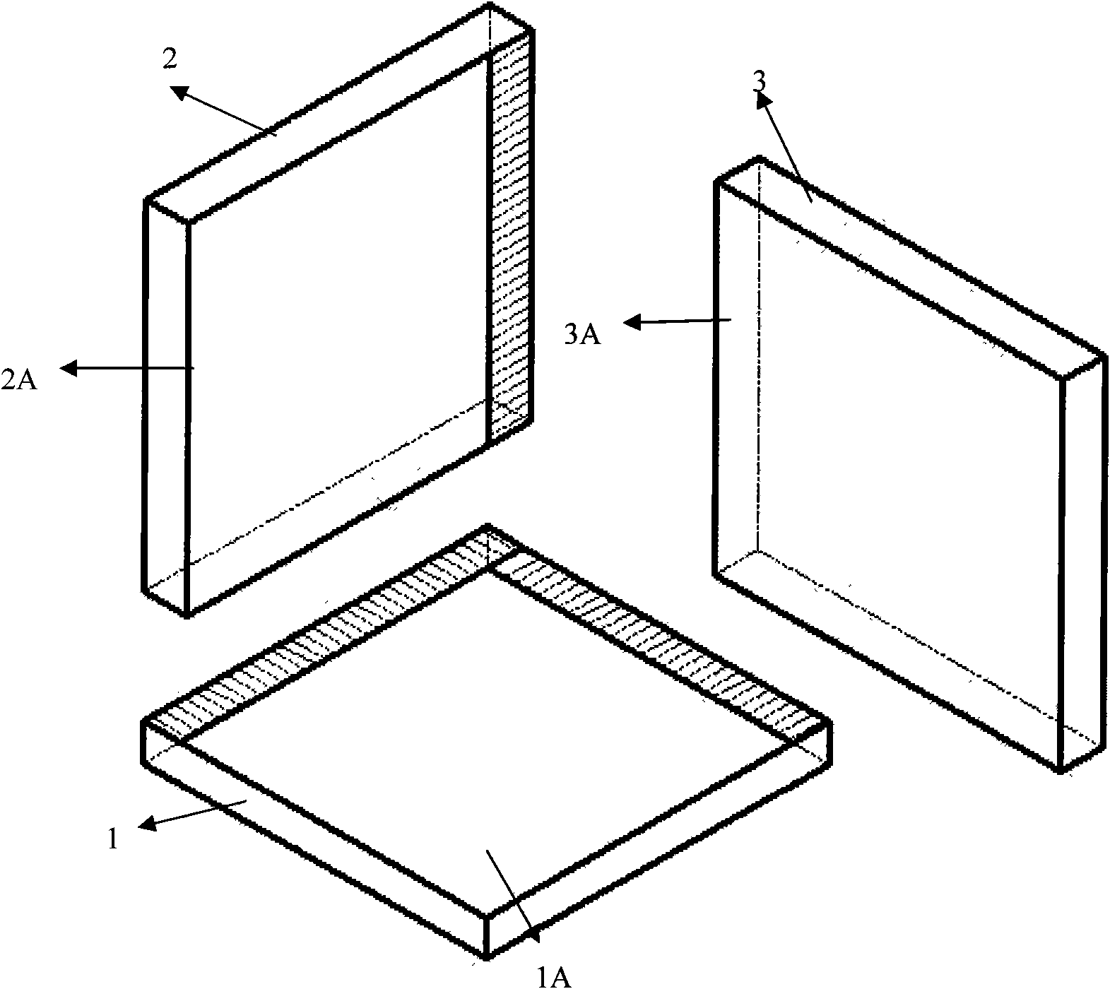 High precision hollow prism reflector