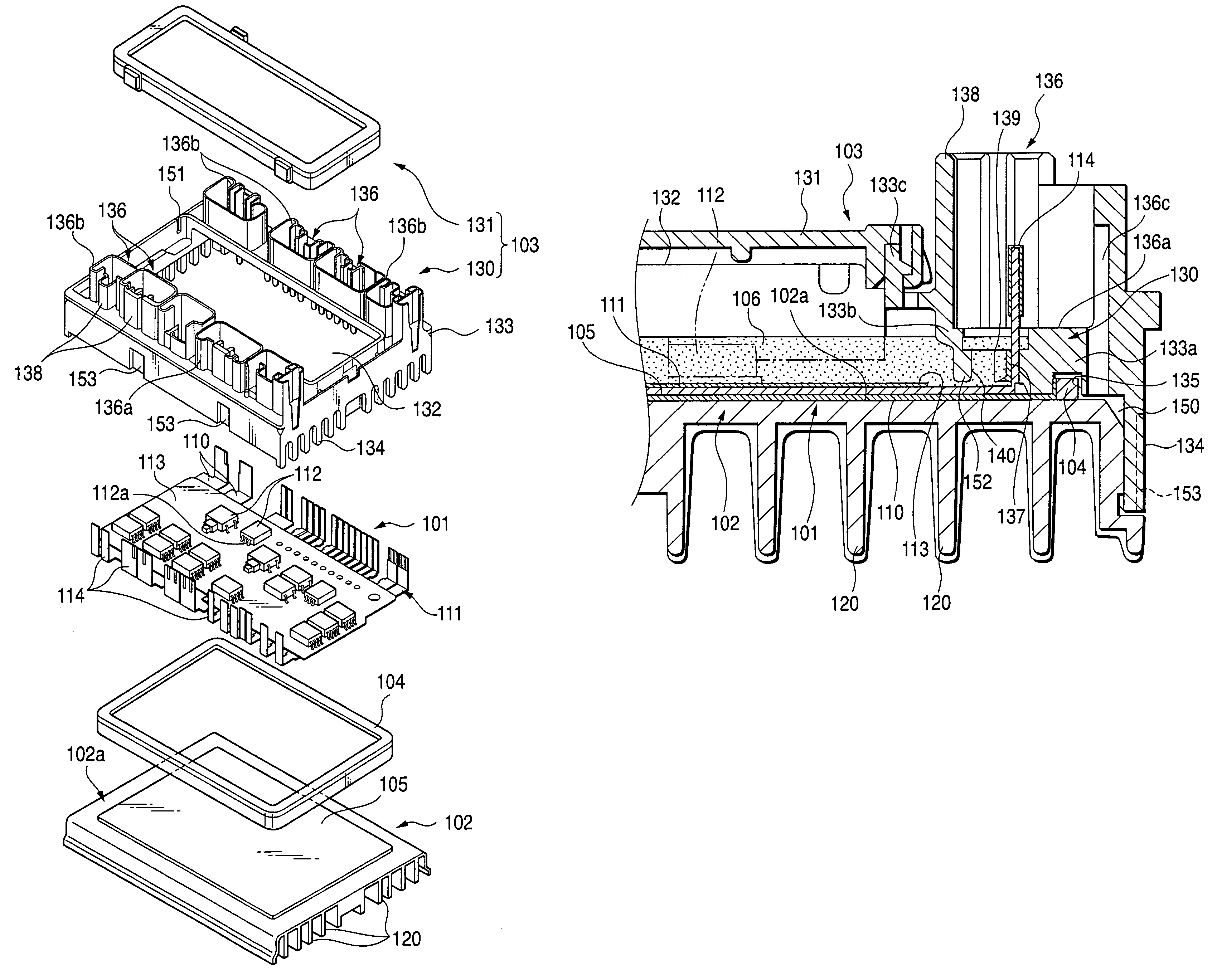 Distribution unit and electric connection box including the same